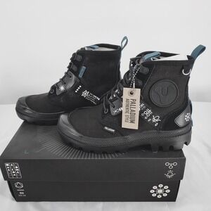 Palladium Men 4 / Women 5.5 / EUR‎ 36 Destiny X Pampa Witch Queen Boot Black New
